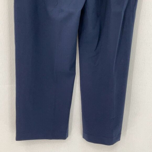 NWT J. Crew Blue Wide Leg Ultra High Rise Pleated Trouser Pants Size 16 - Picture 5 of 12